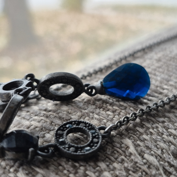 Jewelry - Blue Gemstone Necklace